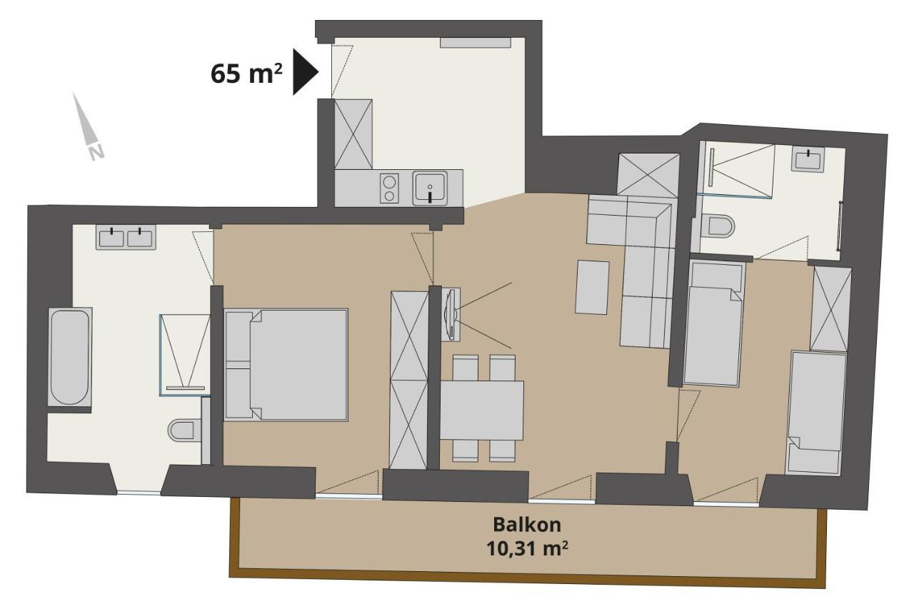 Steinergut Apartments Sankt Martin bei Lofer Dış mekan fotoğraf
